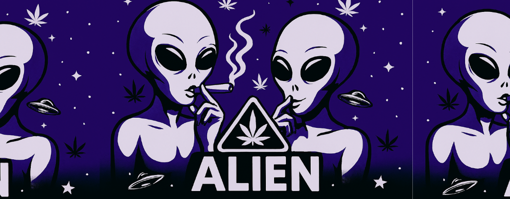 Banner Alien Growshop
